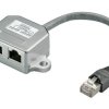 NET CAT T-Adapter 2x 10/100 BaseT