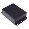 1591XXGSFLBK Hammond Multipurpose Black GPABS Enclosure Flanged Lid 121 x 94 x 38mm