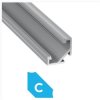 Profil LUMINES typ C srebrny anod. 3m naroż 776002