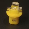 Żarówka LEDOWA 12V R5/T5/W2W z oprawą B8.5D ŻOŁTA