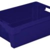 BRB Lagertechnik 1658196 Pojemnik obrotowy do sztaplowania nadaje się na żywność (D x S x W) 600 x 400 x 200 mm niebiesk
