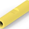 Butt connectorwith insulation, 0.12-0.4 mm², AWG 26 to 22, yellow, 15.75 mm, 8-321026-1