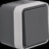 WNC020 Pushbutton W.1, contact, AP, IP55, grey