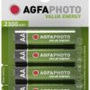 Akumulatory AA, NiMH AgfaPhoto 31-802718, 1.2 V, 2300 mAh, 4 szt.