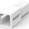 Insulating housing for 2.79 mm, 1 pole, PA, natural, 626063