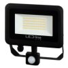 Naświetlacz LED PHOTON z czujnikiem ruchu PIR 50W 5000lm 100lm/W 4000K czarny 203556 LED LINE