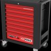 873.1008 PERFORMANCEplus P15 BLACK/RED workshop trolley with 8 drawers