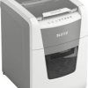Leitz IQ Autofeed Small Office 100 P5 Niszczarka 100 ark. Mikronacięcia 2 x 15 mm P-5 34 l Niszczy także spinacze do pap