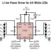Dual Full Function White LED Driver with Integrated Schottky Diodes