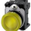 Lampka sygnalizacyjna kompletna 22mm żółta LED 24V AC-DC metal przył sprężynowe SIRIUS ACT 3SU1152-6AA30-3AA0