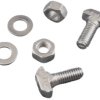 T screw, with washer and nut, straight, steel, (L x W x H) 20 x 8 x 14 mm, silver, 1455TBOLT