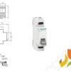 Rozłącznik izolacyjny 1-fazowy 1P 20A 250V AC iSW-20-1 Acti9 A9S60120 SCHNEIDER ELECTRIC