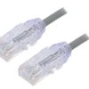 UTP28SP0.5MGY Patch cord TX6-28™,U/UTP 6 linka Cu LSZH szary 0,5m 28AWG