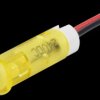 QS83XXY24 Indicator LED, 24 V DC, 8 mm, wired, yellow