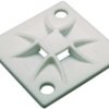 Mounting base, PA, natural, (L x W) 40 x 40 mm, 151-10903