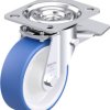 Blickle 936219 L-POTHS 100R-ST Rolka obrotowa z blachy stalowej Średnica koła: 100 mm Maksymalne obciążenie: 200 kg 1 sz
