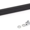 Handle, straight, PA/aluminum, (L x W x H) 197 x 14 x 42 mm, black, 1427LBB