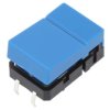 Przełącznik klawiaturowy Poz 2 SPST-NO 0,05A/24VDC niebieski B3J1400