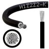 Kabel solarny H1Z2Z2-K PV1-F 1,0/1,5kV 6 czarny LSOH zewnętrzny, do ziemi NEKU /100m/