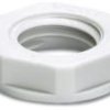 Counter nut, PG13.5, 27 mm, light gray, 1424551