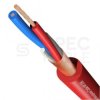 Kabel mikrofonowy MY206RT 2x0,22mm2 Cu zbalansowany czerwony Klotz