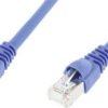 kabel LAN Telegärtner 100007976, 1 szt., RJ45, CAT 6a, S/FTP, 1.00 m, niebieski