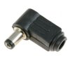 2.1mm x 5.5mm Right Angle Male DC Power Plug Connector