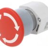 Przełącznik bezpieczeństwa 22mm Poz.stab 2 czerwony brak 704.074.2