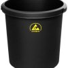 BJZ A-34062 A-34062 ESD Kosz na papier 18 l (Ø x W) 310 mm x 320 mm tworzywo sztuczne czarny 1 szt.