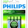 4x akumulatorki Philips R03 AAA Ni-MH 1000mAh