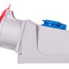 Gniazdo stałe COMBI okablowane z listwą przyłączeniową 5P 32A 400V czerwone/ 230V niebieskie GSC 32/5 IP-44 921845