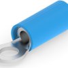 Insulated ring cable lug, 1.25-1.4 mm², AWG 16, 3.68 mm, M3.5, blue, 2-320561-3