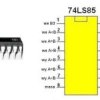 Układ cyfrowy 74LS85