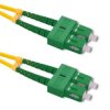 Qoltec Patchcord światłowodowy SC/APC - SC/APC Singlemode 9/125 G652D Duplex 1.5m