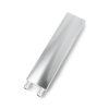 Blok wodny do chłodzenia 40x160mm - aluminiowy radiator do ogniw Peltiera