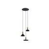 Lampa wisząca HERMANOS III BLACK/SOLID BRASS 8030 Nowodvorski Lighting