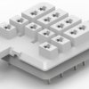 Relay socket for KUP relays, 4-1393143-0