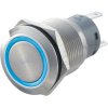Zip Switch LAS1-AGQ-11ZE Red 19mm IP67 Vandal Resistant SPST On-On Red LED