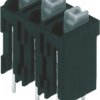 PCB terminal, 8 pole, pitch 3.81 mm, AWG 28-14, 10 A, spring-clamp connection, black, 1825850000