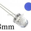 LED 8mm niebieska