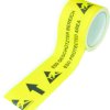 Floor marking tape, symbol: ESD PROTECTED AREA, (L x W) 15 m x 70 mm, vinyl, C-195 075