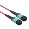 Value Mpo Trunk Cable 50/125M Om4, Mpo/Mpo, Fioletowy, 10 M