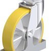 Blickle 880381 LH-ALTH 250K-FS Rolka obrotowa z blachy stalowej Średnica koła: 250 mm Maksymalne obciążenie: 900 kg 1 sz