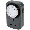 Brennenstuhl 1506453 MZ20 24 Hour Plug In Timer Grey