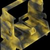 221-549/002-053 Mounting carrier for mounting rail, 10-conductor, grey-yellow