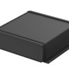 Obudowa ogólnego użytku Aluminium szerokość zew. 52 mm długość zew. 169 mm wys. zew. 52 mm Bopla IP65 Czarny