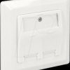 86202 Keystone junction box, 2 port