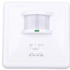 Czujnik ruchu MARID JQ-L PIR 40-500W IP20 podtynkowy zasięg do 12m 150 st. 3–2000 lx 30-90dB biały 08910