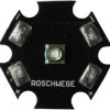 Moduł High Power LED-UV, Star-UV385-01-00-00, Alu-Star XP-E LED UV 385NM 1W