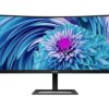 Philips Monitore 346E2CUAE/00 Monitor EEK F (A - G) 86.4 cm (34 cal) 3440 x 1440 px 21:9 4 ms HDMI, DisplayPort, Audio-L